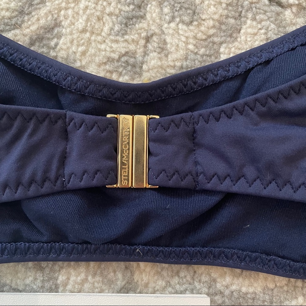NWT Stella McCartney Navy Charm Essential Swim - Picture 4 of 12